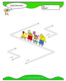 Çizgi Çalışma Sayfaları